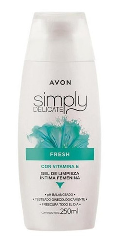 Jabón Íntimo Simply Delicate Fresh Con V - mL a $44