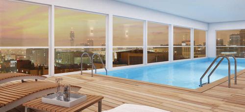 Dpto 2 Dorm, 2 Baños, Porcelanato, Terraza, Bodega, Piscina