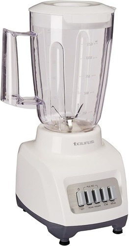 Licuadora Taurus Evan 4vel Vaso De Plastico Blanco