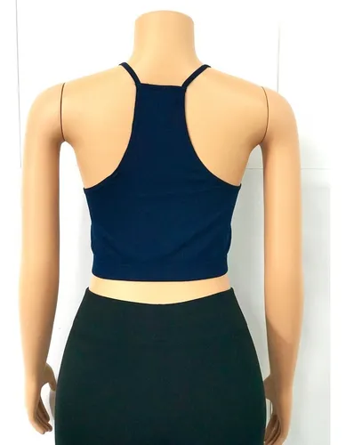 Blusa ombliguera store de moda
