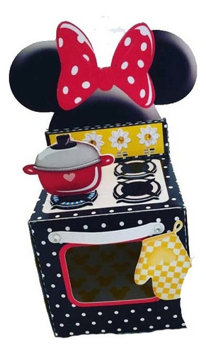 Kit Imprimible Cajitas Minnie Mouse Repostera