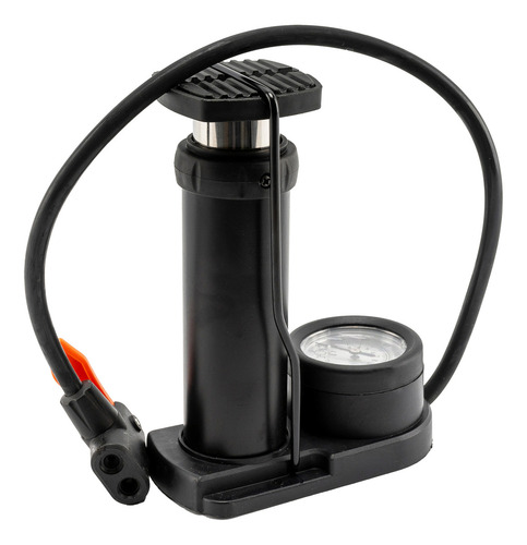 Mini Inflador Gadnic Ifl7y Portátil A Pedal Antideslizante Boquilas Intercambiables Color Negro