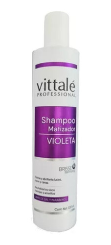 Shampoo Matizador Violeta Vittale 