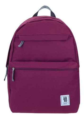 Mochila Grande Chenson 1818 Juvenil Coleccion Colors Vino 1861105-v