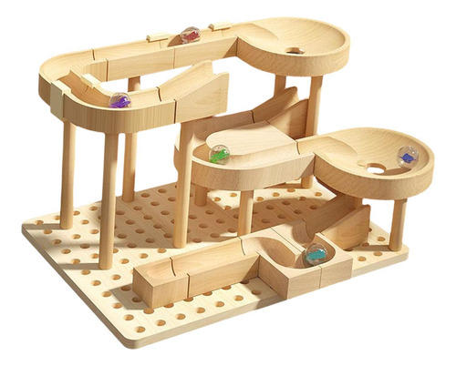 Pista De Madera, Juguetes De , Pista De Castillo, Estilo B