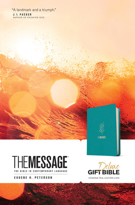 Libro The Message Deluxe Gift Bible (leather-look, Hosann...