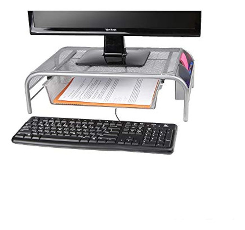 Lector De Mente Meshmonstablk Soporte Para Monitor Y Organiz