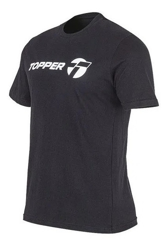 Remera  Topper Gtw Loose Brand Tee Negro Mujer