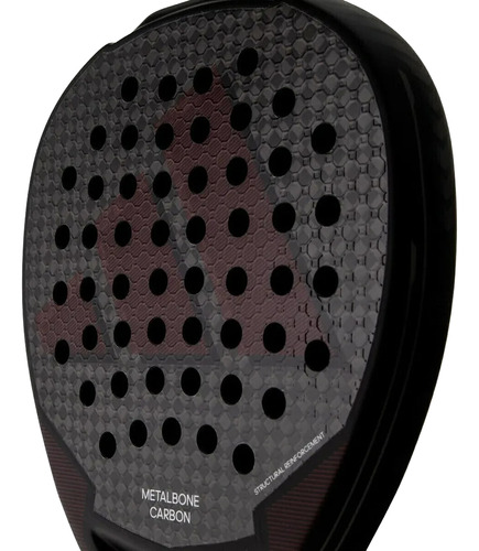 Paleta Padel Adidas Metalbone Carbon 3.3 2024 Color Negro Negro (Usado)