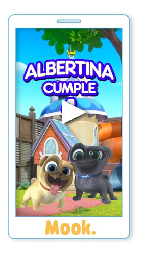 Puppy Dog Pals Invitación Animada En Video Digital