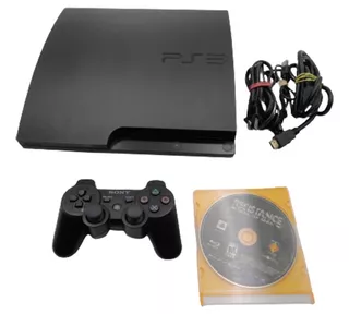 Sony Playstation 3 Slim 320 Gb Cech-3001b Control Juegos Ps3