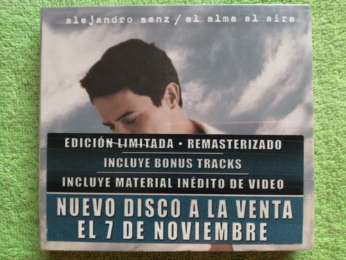 Eam Cd + Dvd Alejandro Sanz El Alma Al Aire 2000 Edic Deluxe