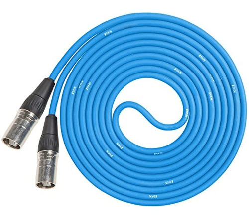 Cable Ethercon Rj45 Blindado Lyxpro Cat6 - 25' Pies Azul