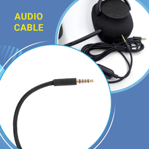 Cable De Auriculares Para G433 G233 Gpro X Universal Game H-