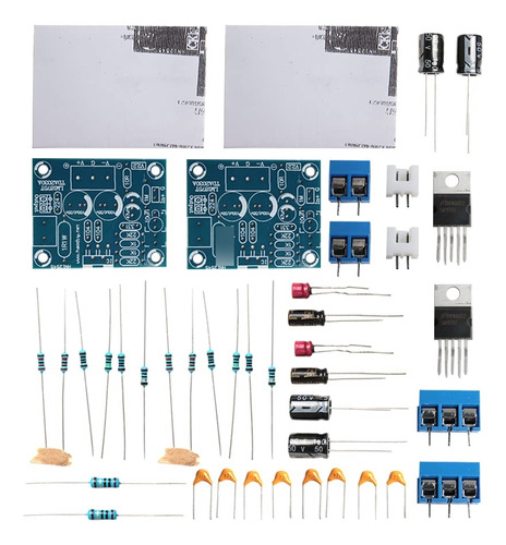 Acxico Unidad Hifi Mono Canal Estereo Amplificador Audio Diy