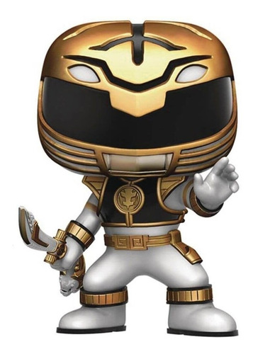 Funko Pop Power Rangers White #405, 100% originales