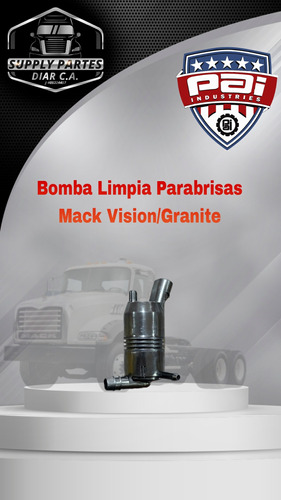 Bomba Limpia Parabrisas Mack Vision Granite Wiper