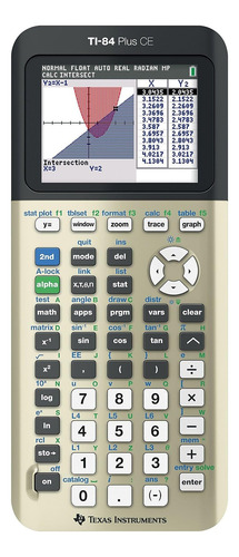 Calculadora Gráfica Texas Instruments Ti-84 Plus Ce Golden