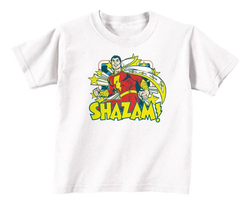 Remeras Infantiles Shazam Dc Comics |de Hoy No Pasa| 8