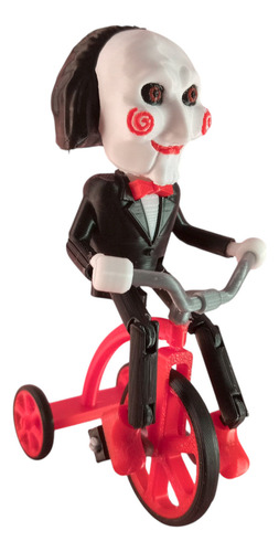Muñeco Figura Billy Juego Del Miedo Saw 13cm 3d