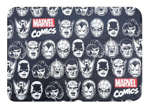 Tapete Marvel Comics Diseño de la tela Estampado/Gris
