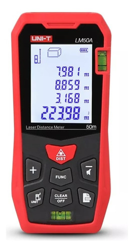 Medidor De Distancia Láser 50 Metros, Telémetro Uni-t Lm50a