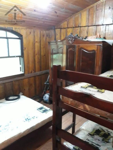 Chácara Com 2 Dormitórios À Venda, 2500 M² Por R$ 300.000 - Recanto No Céu - Santa Isabel/sp - Ch0015