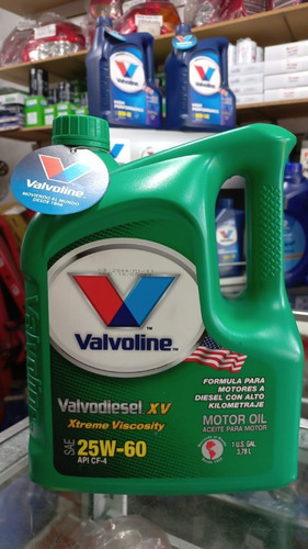 Aceite Valvoline 25w-60 Xtreme Gasolina-diesel-gas 10mil Klm