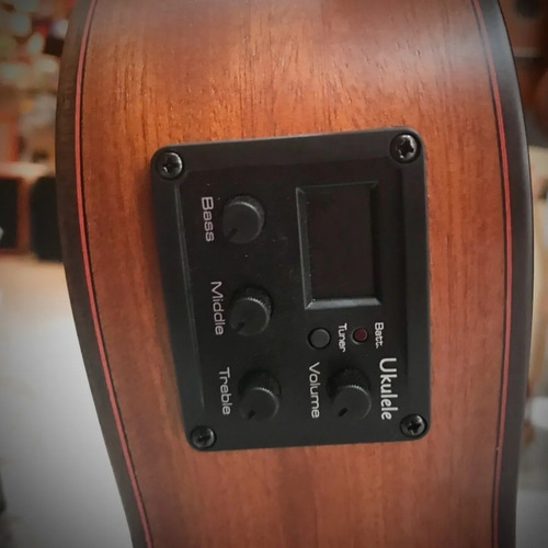 Leonard Gll31eqn Guitalele Natural Mate Con Ecualizador Eq