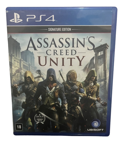 Assassins Creed Unity Playstation 4 Jogo Original Ps4 Game (Recondicionado)