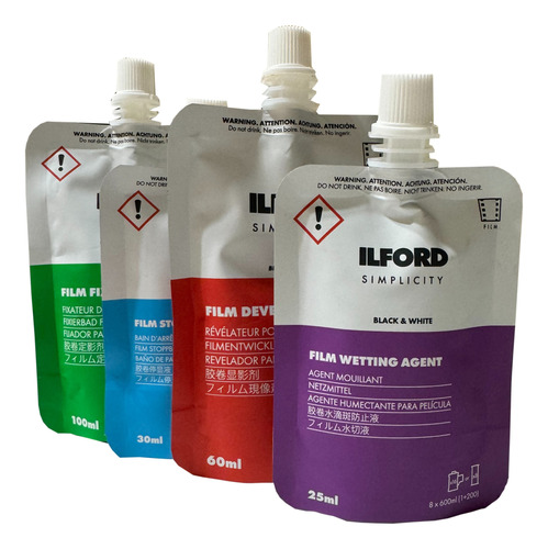 Kit Quimicos Revelado Ilford Blanco Y Negro (9236)