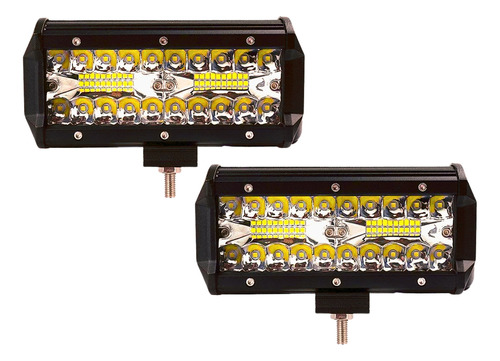 Barra Foco Neblinero Faenero 40 Leds 12/24v Ip67 Auto Camión