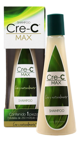 Champú Cre-c Max Cleansing Para Fortalecer La Caída Del Cabe