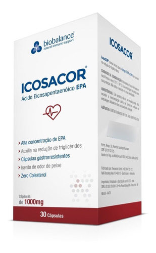 Biobalance Icosacor 30 Cápsulas 