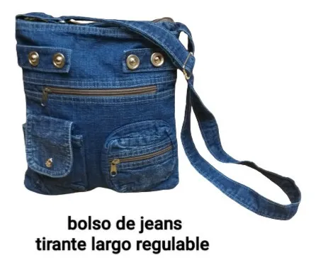 Morrales de jeans sale