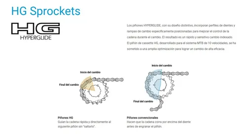 Cadena Cadenilla Shimano Cn- Hg40 6 7 8 Vel