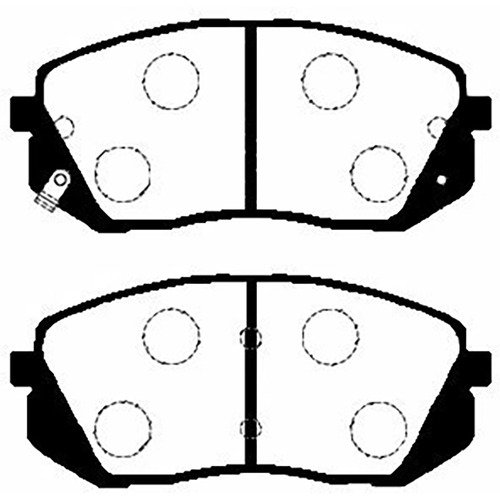 Juego De Pastillas De Freno Para Kia Sportage 4x4 (16') 16/1