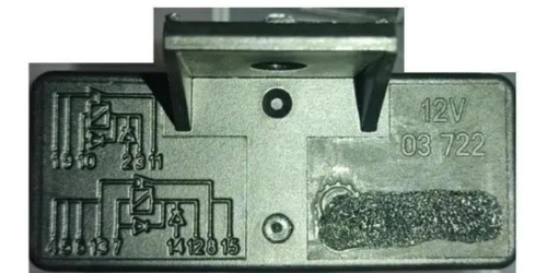 Imagen 2 de 2 de Relay Relé Doble Inyección Peugeot 206 306 405 406 Partner