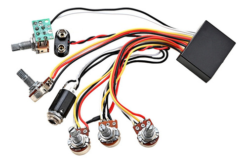 Circuito Preamplificador De Ecualizador Activo Y Pasivo De 3