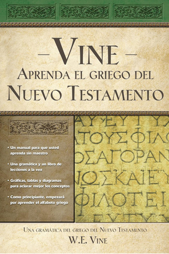 Libro: Aprenda El Griego Del Nuevo Testamento (spanish Editi
