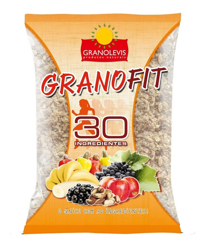 Granola Completa 30 Ingredientes Granolevis 1kg Com Açai