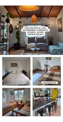 Linda Casa Ubicada En Condominio La Peninsula De Rapel