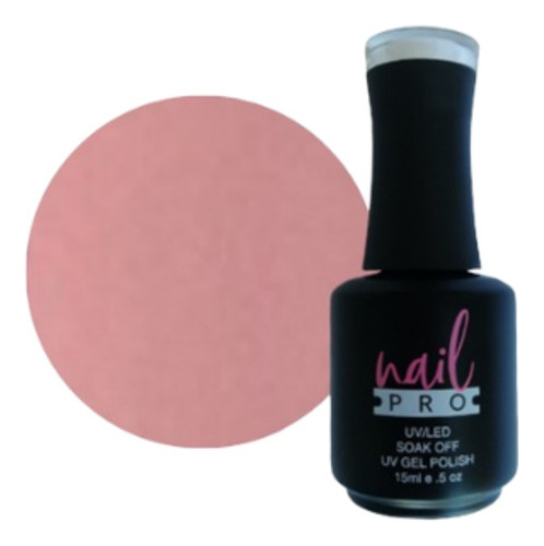 Uv Gel Polish - Rosa Damasco Pastel #x214 (15ml) - Nail Pro