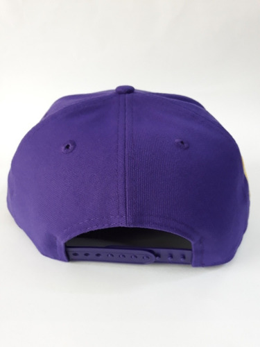 Imagen 4 de 5 de Gorra Lakers Nba 7 Campeonatos 9fifty Snapback Morada