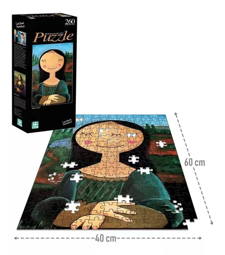 Jogo Quebra Cabeça Arte Janelas Do Mundo Puzzle 1000 Peças - Colorido