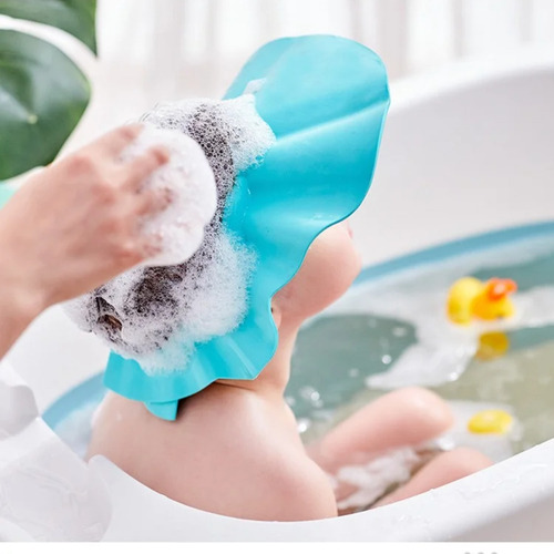 Para Gorro De Ducha Para Bebé, Gorro De Champú Ajustable