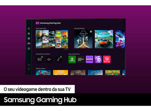 Tv Smart Un70du7700gxzd 70 Polegadas Uhd 4k Samsung