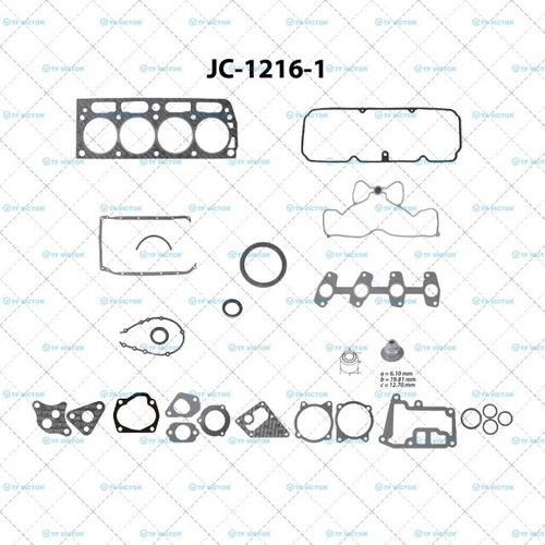 Jgo Juntas Completo Tf Victor Chevrolet S10 Xtreme 2.2 2002