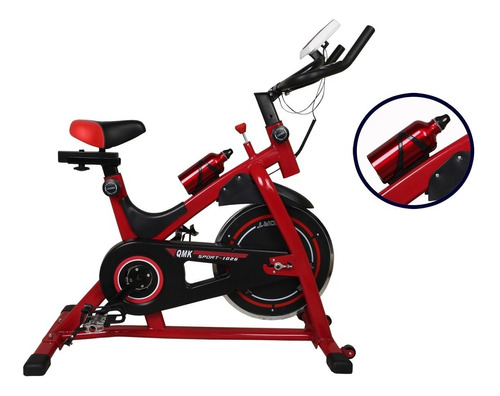 Bicicleta Spinning Profesional Reforzada Disco 13kg Real