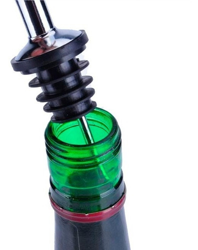 Imagen 4 de 6 de Pico Vertedor / Dosificador Inoxidable Coctelería (12 Un.)
